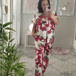 Conjunto Floreado