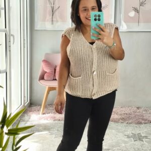 Chaleco de punto